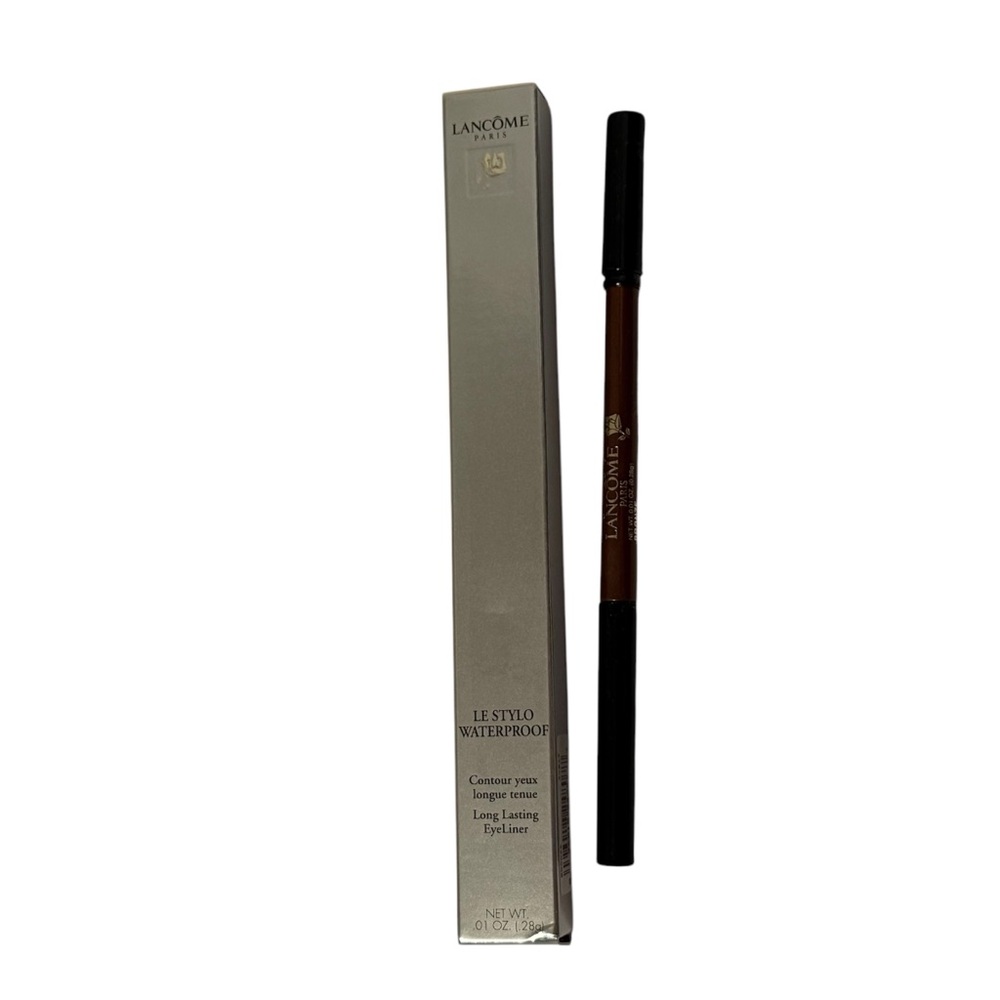 LANCOME NEW LE STYLO WATERPROOF LONG LASTING EYELINER BRONZE .01oz NIB